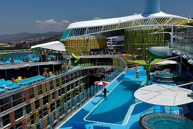 On board Legend of the Seas