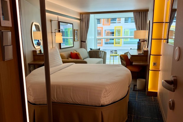 One of the Surfside facing staterooms, perfect for families.