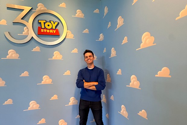 Reid Butler visited the Pixar studios in California ahead of the release of Toy Story 5