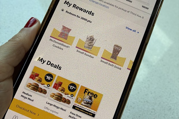 maccas app rewards gift cards sold out