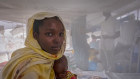 Sudanese children suffering from malnutrition are treated at an MSF clinic in Metche Camp, Chad, near the Sudanese border.