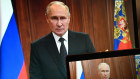 Vladimir Putin addresses the nation on Saturday night.