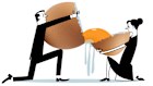 You can direct future pension payments to your spouse.