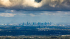 Views from outer eastern suburbs in Melbourne.