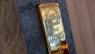 Bar of gold featured in ABC Bullion in Martin Place