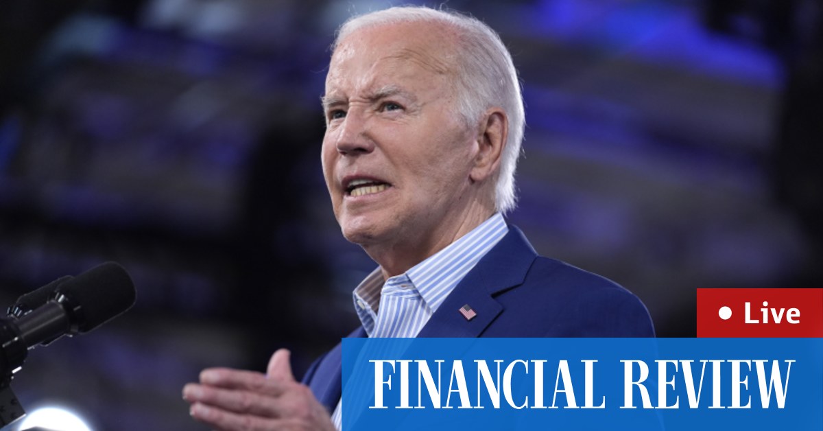 US election: Democrats line up to defend Joe Biden as poll shows rising unease over fitness