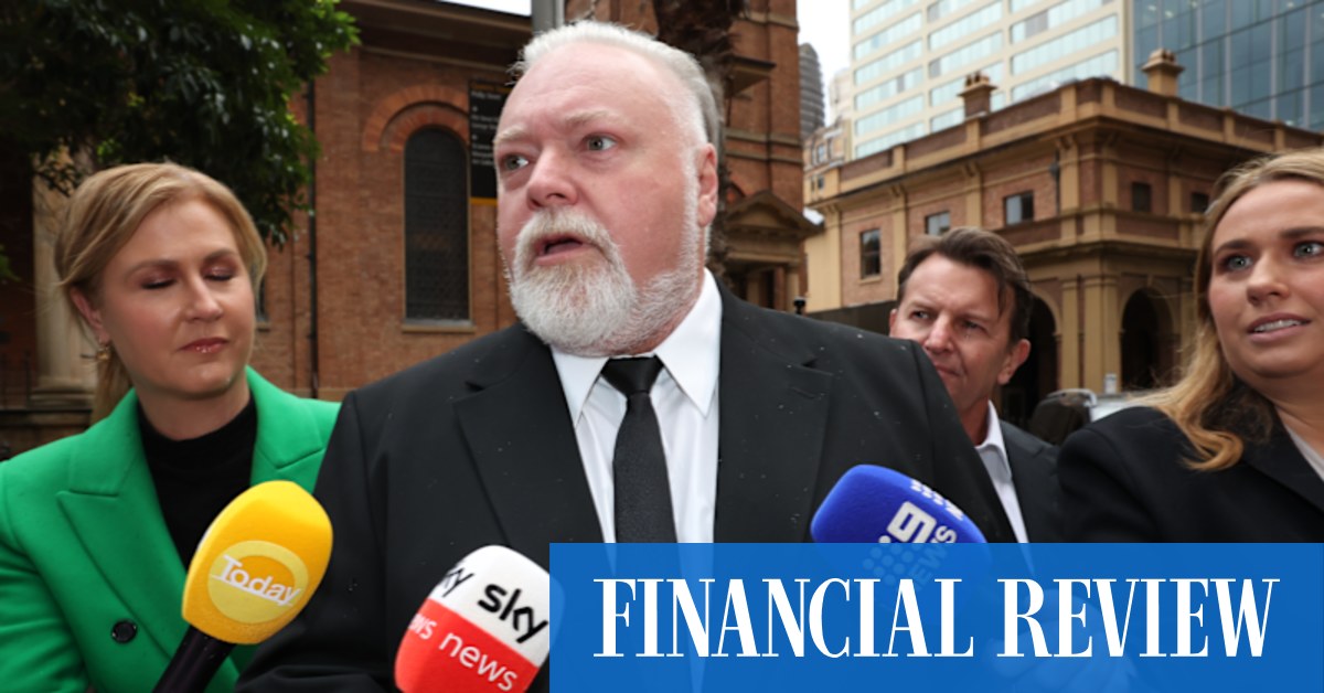 The shock jock turned up in person on Friday morning at court for his $85 million-plus lawsuit against his former employer.