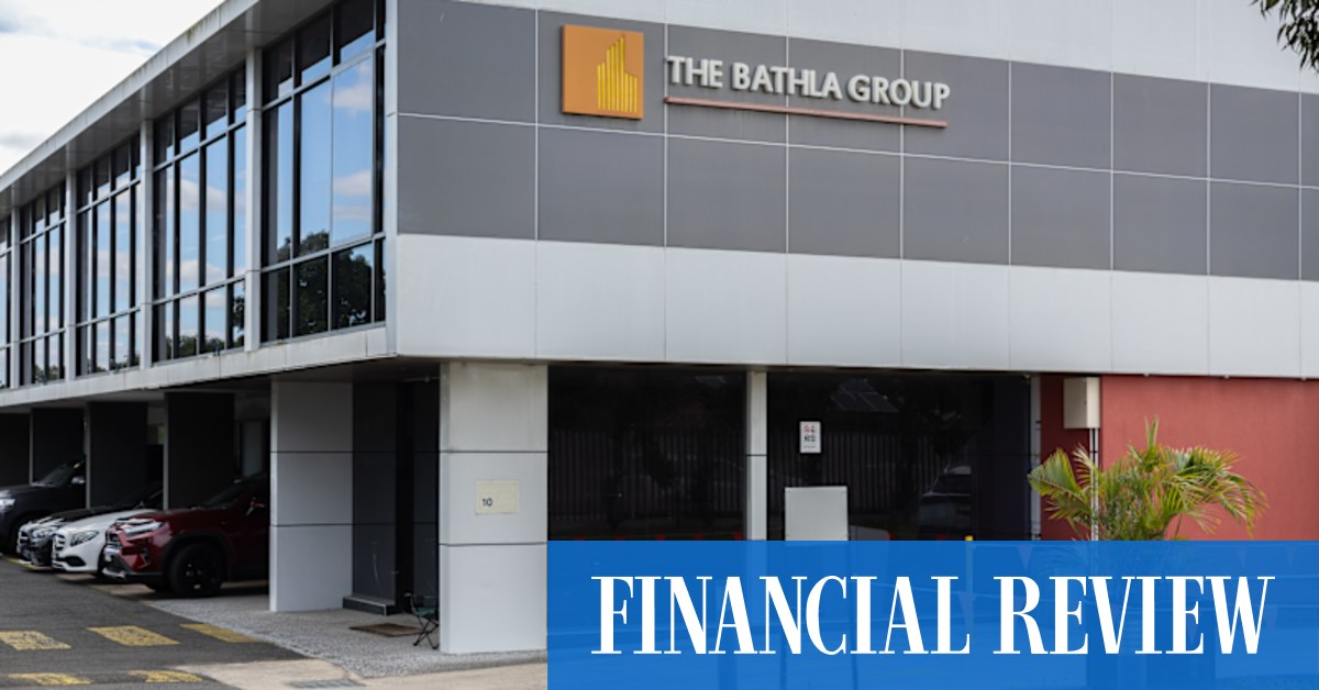 afr.com - Primrose Riordan - Heavily indebted real estate giant Bathla falls into administration
