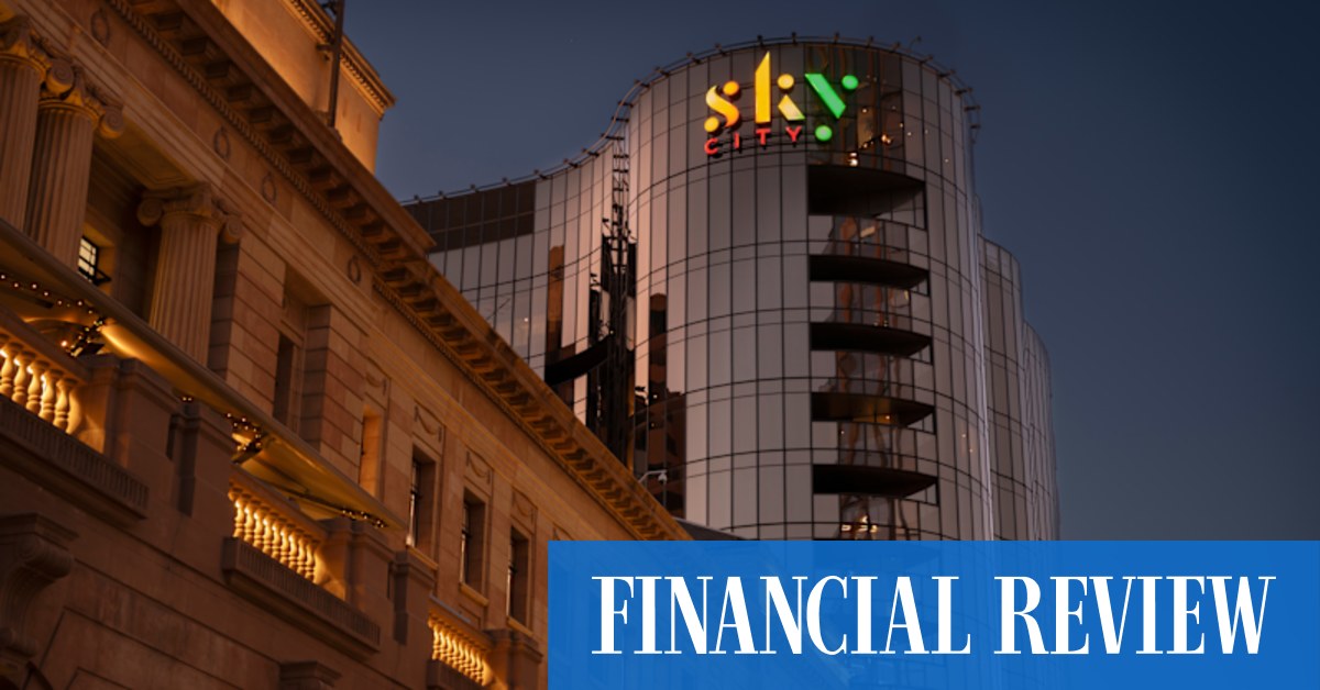afr.com - Sarah Thompson, Kanika Sood, Angira Bharadwaj - SkyCity rolls the dice with UBS in Adelaide as suitor closes in
