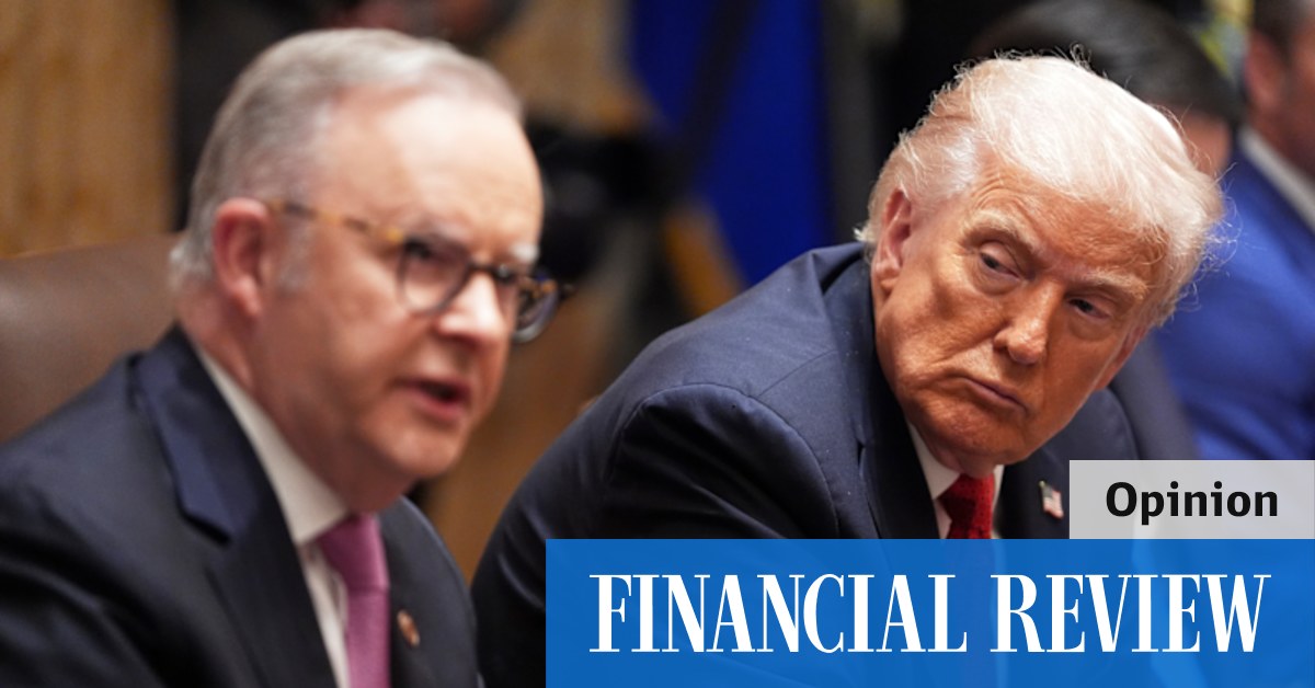 Anthony Albanese doesn’t believe Donald Trump has effected regime change in Iran, but nor does he want the US president to think he hasn’t.