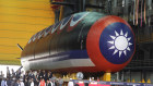 Taiwan’s first domestically made submarine is named and launched in the southern city of  Kaohsiung.