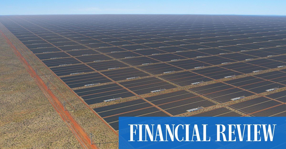 Mike Cannon-Brookes' Sun Cable sounds out federal government fund for Tasmania solar plant - Vimarsana News