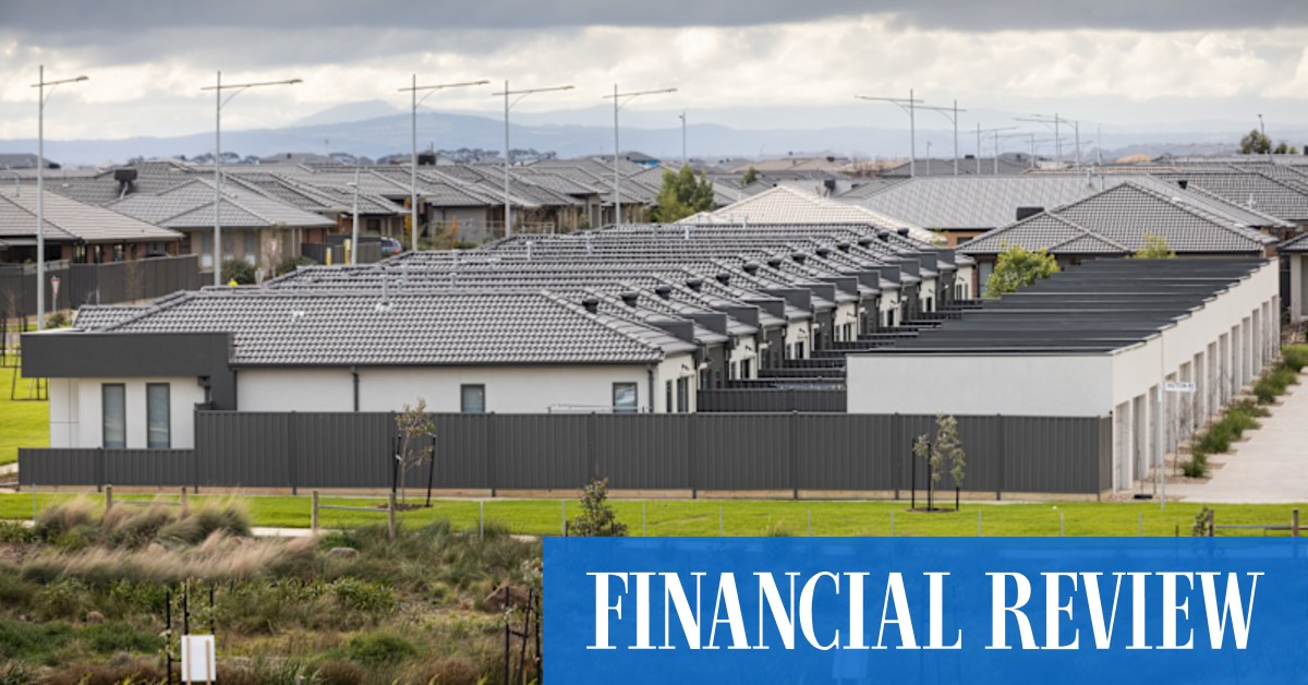Melbourne housing lot sales slump to three-year low - Vimarsana News