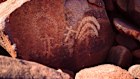Rock art on the Murujuga Cultural landscape. 
