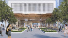 An artist's impression of the metro train station being built at Waterloo. 