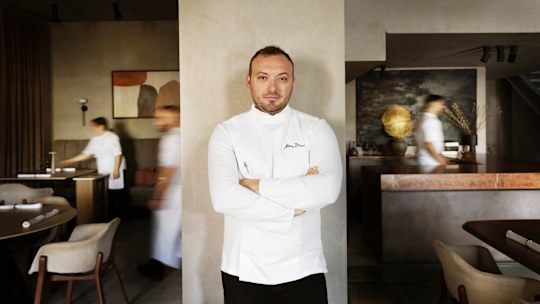 Makris chef Petros Dimas. 