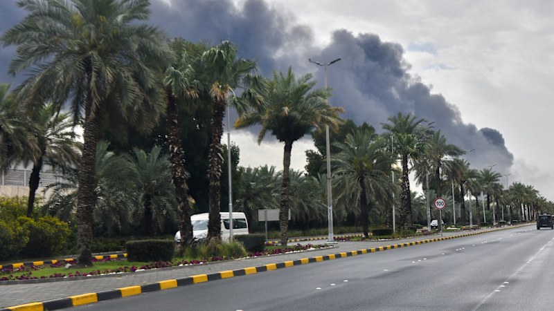 Iran hits Kuwait airport with drones, killing one