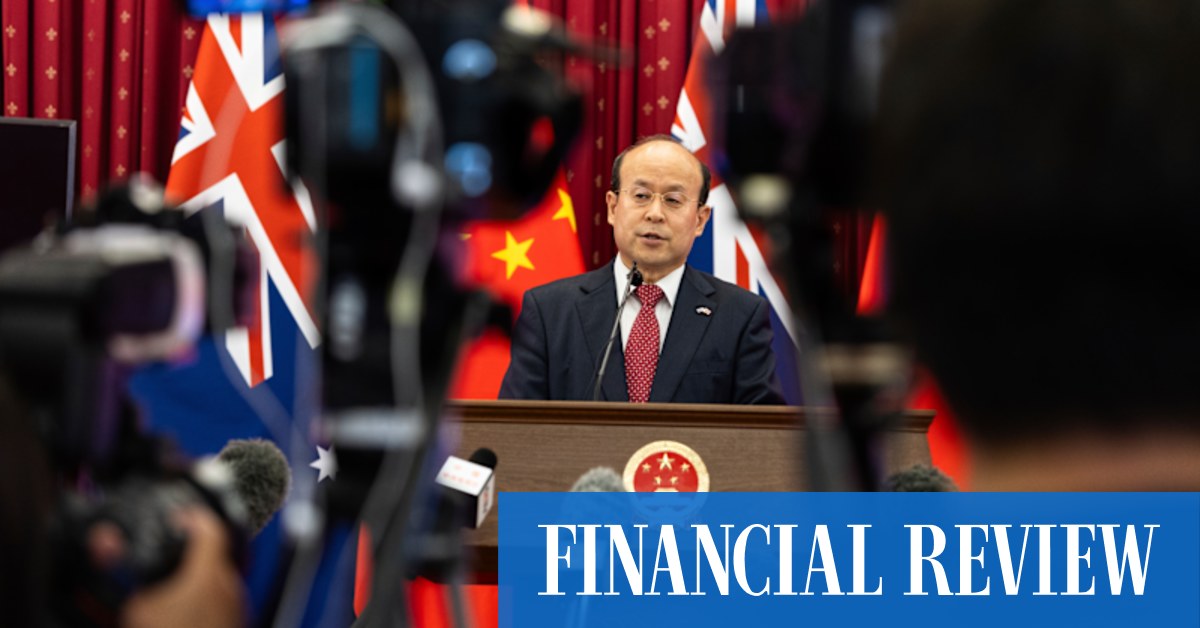 Chinese envoy warns trade ties at risk over Darwin Port