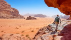 Hiking the Wadi Rum Desert, Jordan