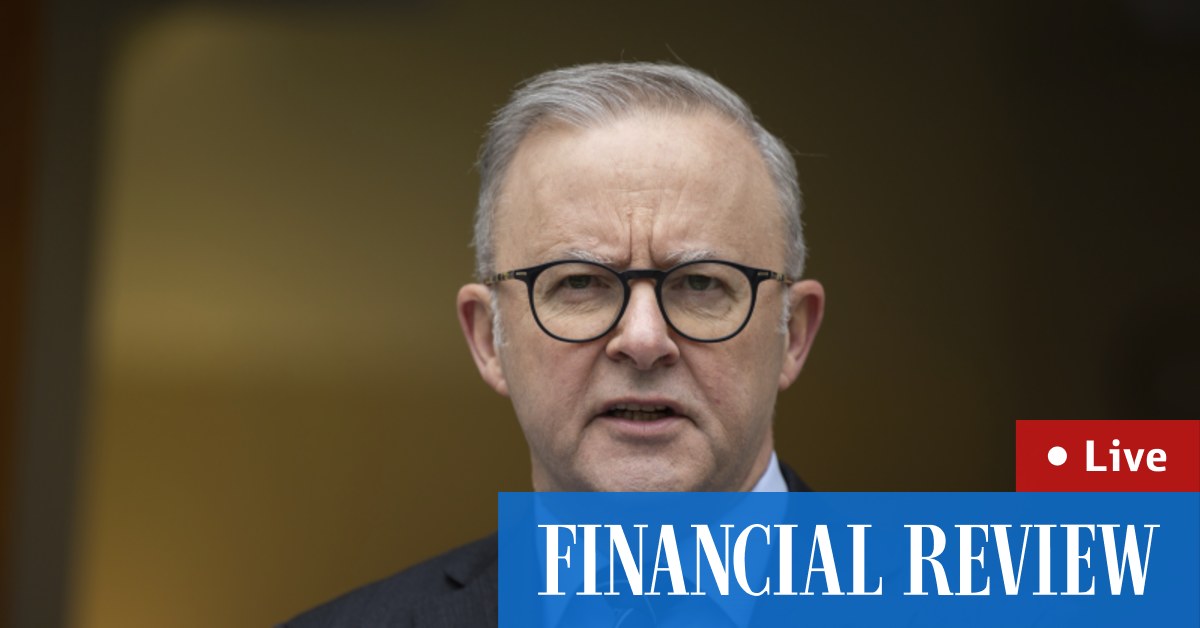 Anthony Albanese twierdzi, że światowe trendy gospodarcze się zmieniają