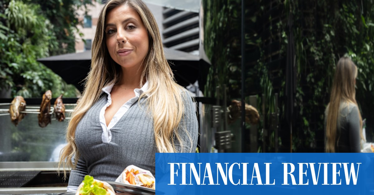 afr.com - Joanne Tran - Sydney's new power lunch is a paper-wrapped souvlaki