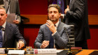 New Healthscope CEO Tino La Spina at NSW health budget estimates after the tragic death of two-year-old Joe Massa at Northern Beaches hospital in September.