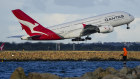 Qantas profits are taking off again.