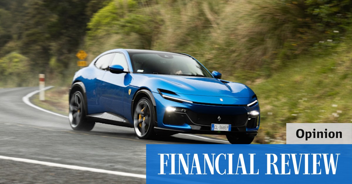 The four-door, four-seat Ferrari Purosangue will cost you close to $1 million drive away - Vimarsana News