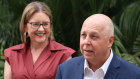 Premier Jacinta Allan and Treasurer Tim Pallas announce his retirement on Monday.