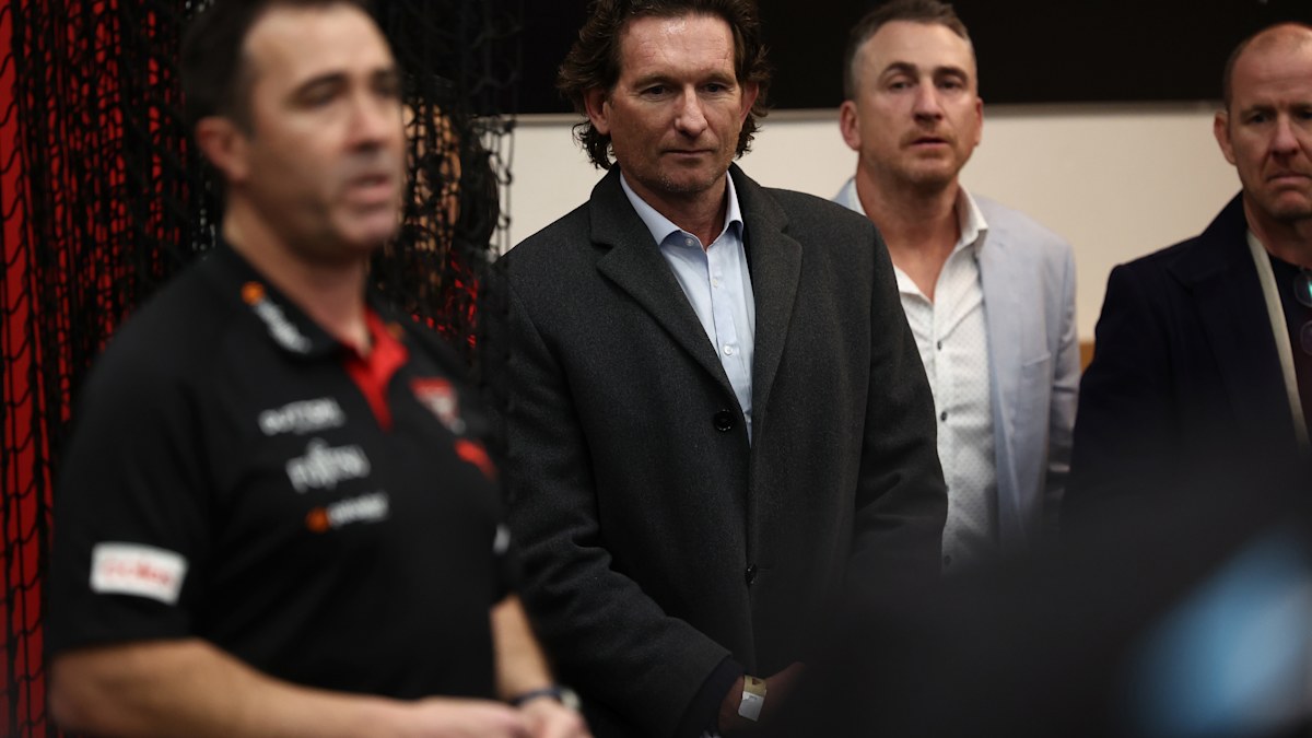‘It’s complicated’: Hird grilled on Bombers coaching bid