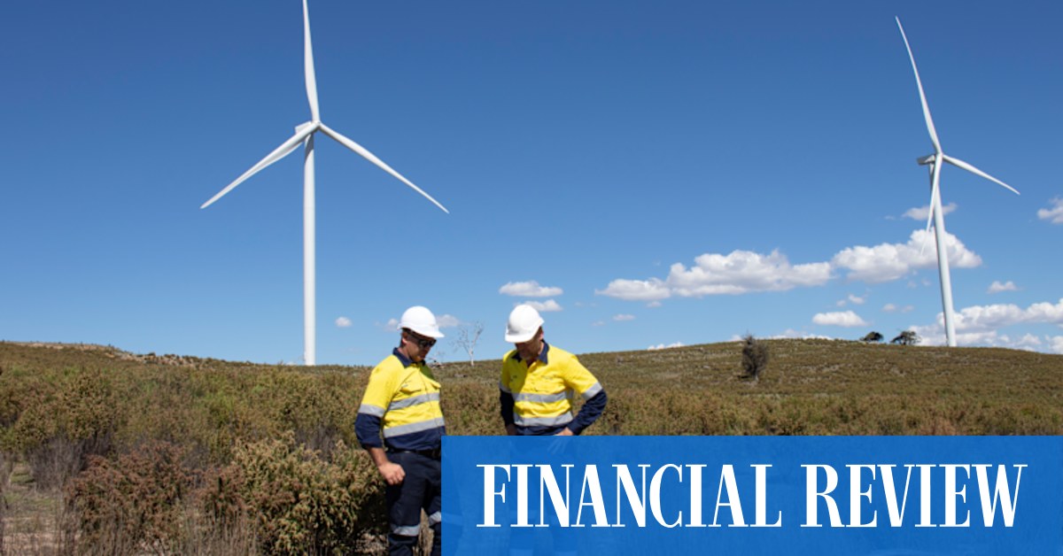 Forrest-backed Squadron secures $1b financing for major wind farm
