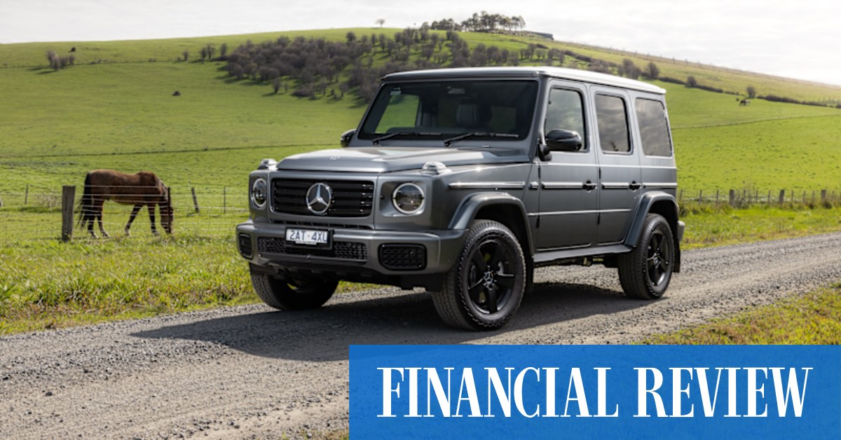 The latest Mercedes-Benz G-Wagen is where luxury meets serious offroading