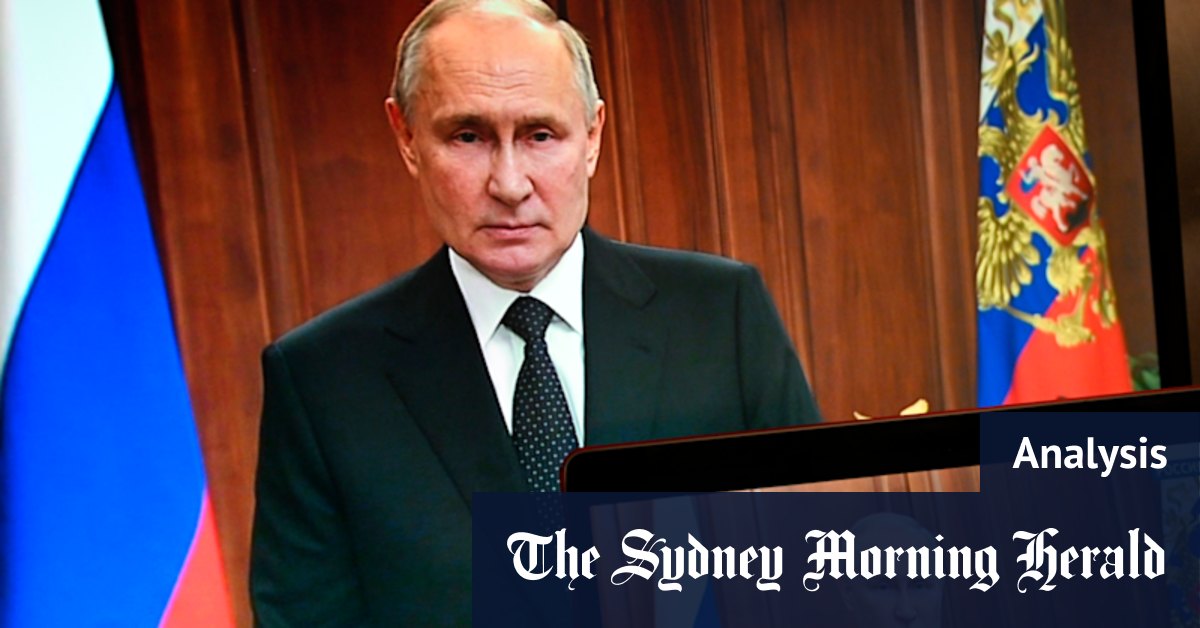 As Kursk shows, Vladimir Putin tends to freeze up in crises