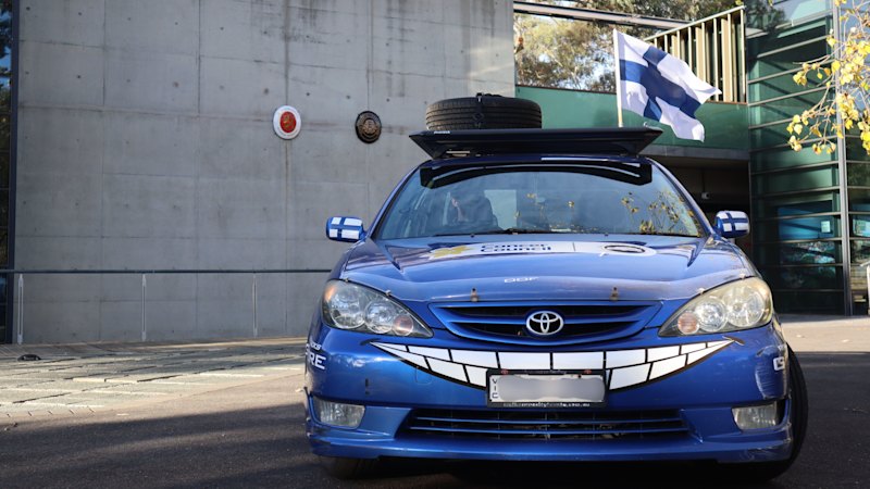 Why the Finnish ambassador is driving a Camry from Perth to Darwin