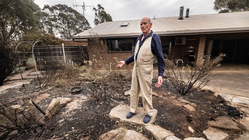 ‘It’s gone’: With a home destroyed, fire evacuees can do nothing but hope