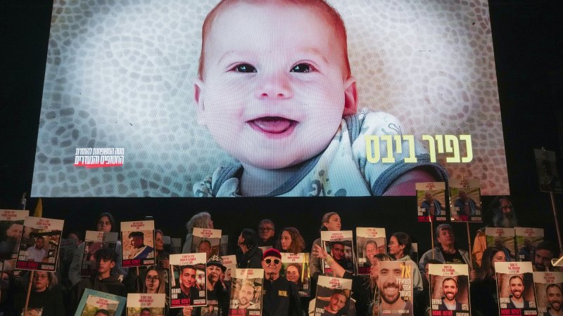 Two tiny captives, symbols of hostage crisis, to come home dead, Hamas says