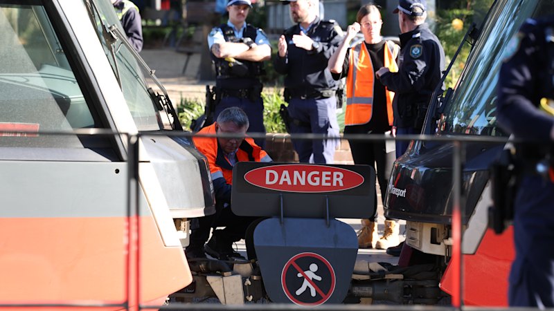 ‘Extremely distressing’: Man killed attempting to cross between light rail carriages