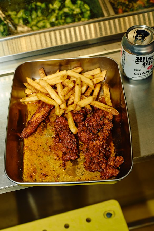 Sticky lemon chilli bird.