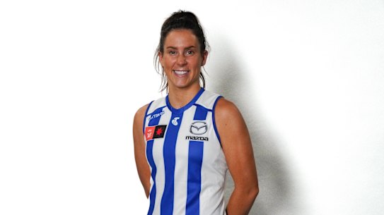 Libby Birch has crossed to the Kangaroos’ AFLW team and can’t wait for pre-season training to start.