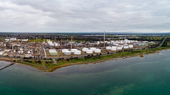 Viva Energy in Geelong.