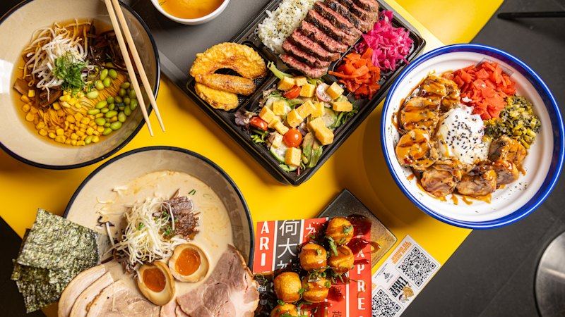 Tiger Lane: Neon-Lit Food Hall Inspired by Asian Hawker Centres