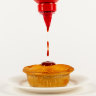 Meat pie with sauce