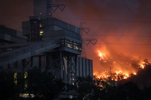 Fires burn at the back of a thermal power plant in Turkey, where the disaster has also become a political issue. President Erdogan accused opposition party members of a “terror of lies” for criticising the lack of aerial firefighting.