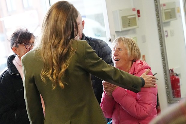 Catherine, Princess of Wales, meets customers during a visit to East Anglia’s Children’s Hospices’ (EACH) shop on October 22, 2026 in Hoveton, England. 