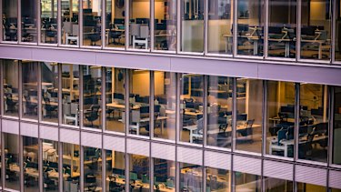 Empty offices were costly for landlords and corporations.