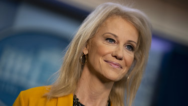 Leaving: Kellyanne Conway.