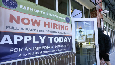 Job vacancies hit a record high in November.