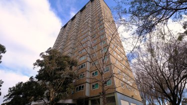 A pop-up testing site was being set up at 130 Racecourse Road on Saturday.