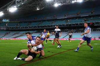 The NRL concedes it may again be forced to play in front of empty stadiums.