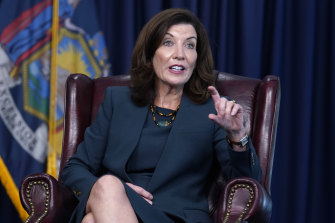 New York governor Kathy Hochul. 